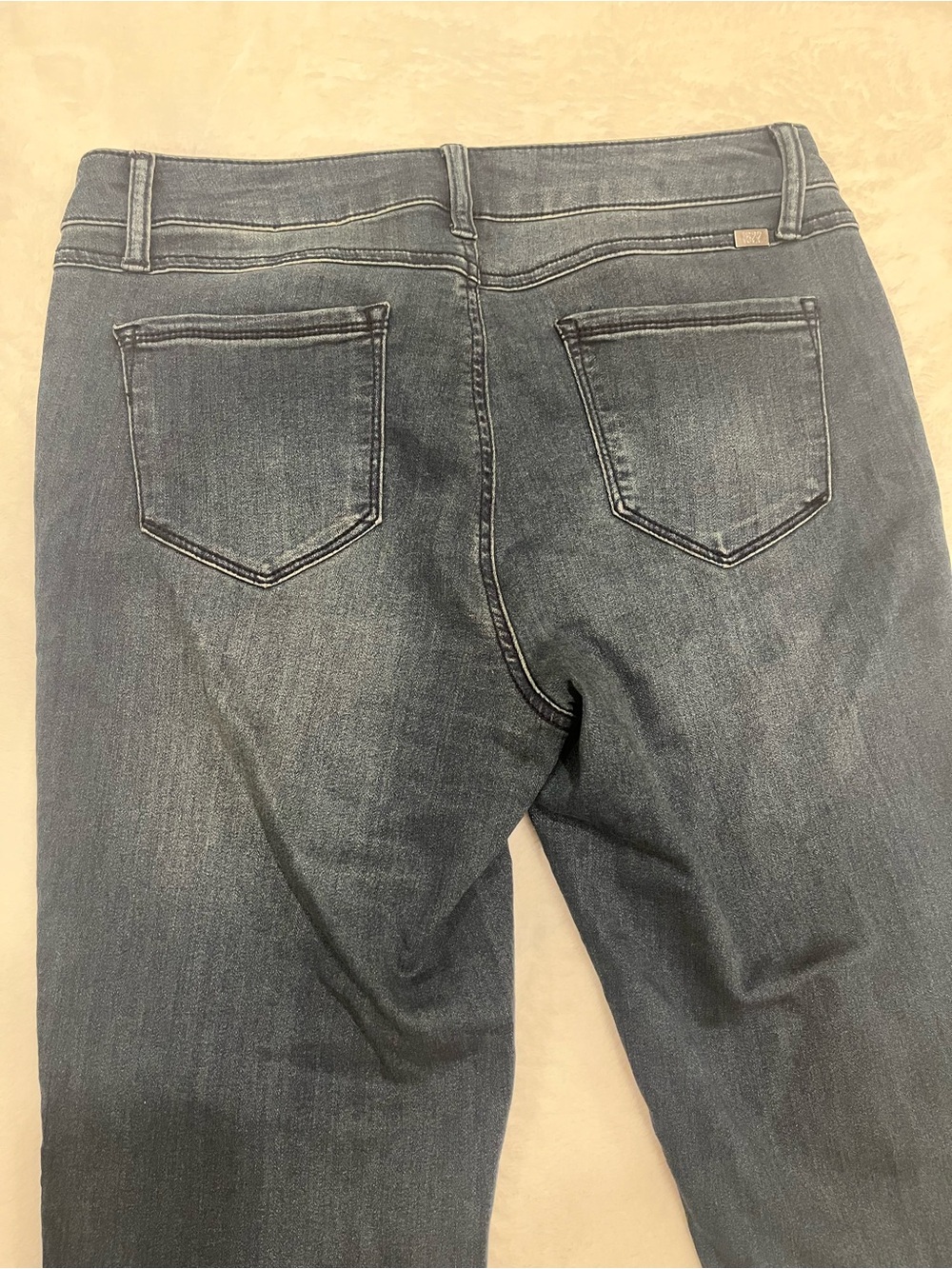 1822 Denim Dark Wash Skinny Jeans - Size 10 - Picture 4 of 11